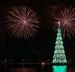 물 위에 뜬 '세계최대' 크리스마스 트리…브라질 밤 밝힌다