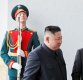 [포토] 드디어 만난 김정은-푸틴…옅은 미소 띄며 인사