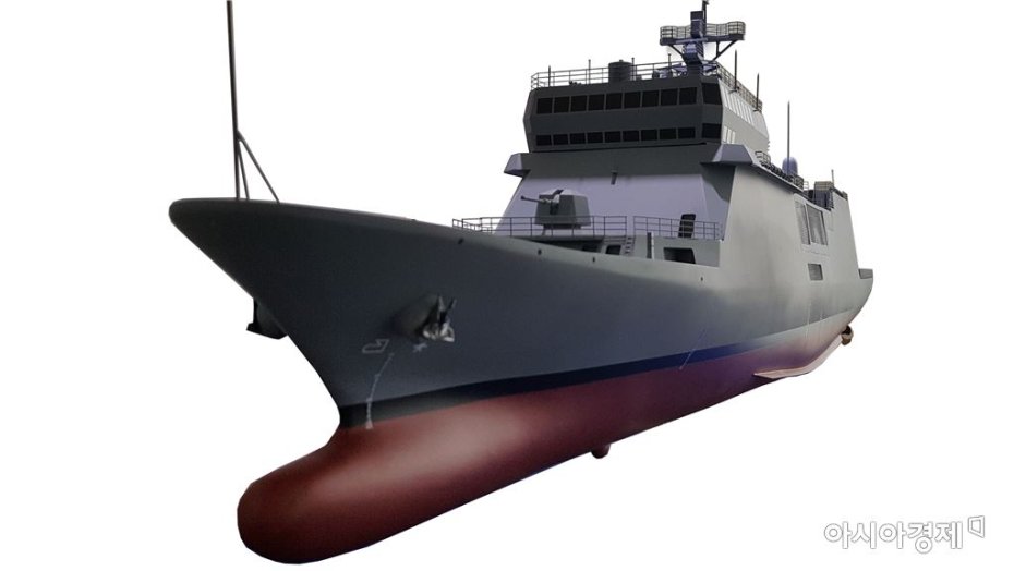 현대중공업, 첫 해군 스텔스 형상 훈련함 2020년까지 건조