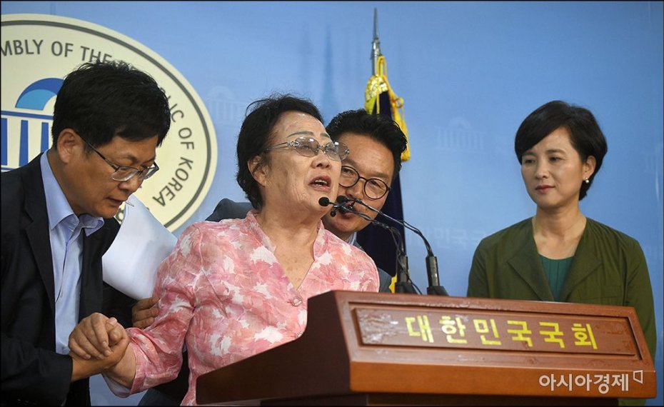'위안부 특별법' 제정 국회 청원