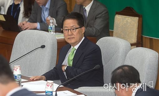 박지원 “강경화 찬성했다고 민주당?…막말하지 말라”