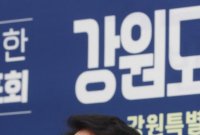 김민석 "강원도 기적 일어난다…이광재, 가장 강력한 대선주자 될 것"