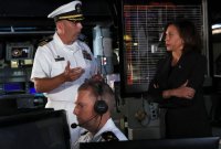 해리스 美부통령 “미군, 대만해협서 흔들림 없이 작전 수행할 것”