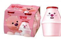 빙그레, 딸기맛우유 잔망루피 에디션 출시…"단지 우유에 귀여운 표정이"