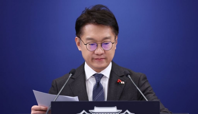 靑 "윤석열 1심 무기징역 선고, 특별히 말씀드릴 것 없다"