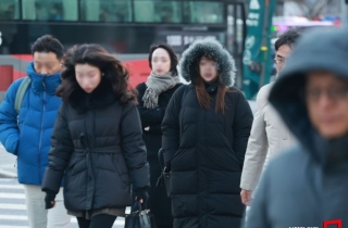 일요일 아침 기온 '뚝' …영하 12도 최강 한파