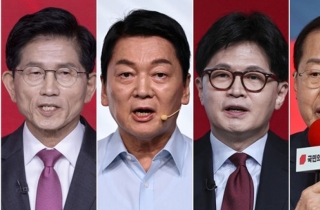 김문수·안철수·한동훈·홍준표, 국힘 2차 경선 진출