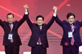 김문수-국힘 지도부, 당무우선권 두고 정면충돌…단일화 파열음