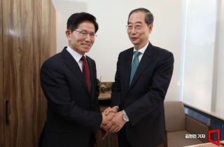김문수, 오후 4시30분 2차 회동 제안…한덕수 측 "언제든 간다"