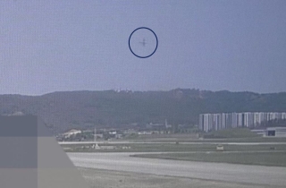 해군 초계기 사고순간 보니…우선회 하다 돌연 추락