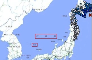 국내 언론, 日 지진 보도 '다케시마' 지도 사용 논란
