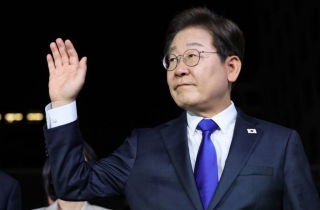 새벽 1시 개표율 73%…이재명 5.5%p 앞서며 3년만 정권교체 '확실'