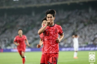 '김진규·오현규 축포' 韓축구 11회 연속 월드컵 본선행