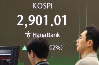 코스피, 3년5개월만에 2900선 돌파