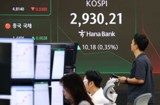 숨고르기 들어간 코스피, 장 초반 2900선 하회