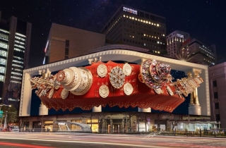 3만개 조명·초대형 트리…백화점 3사, 크리스마스 시즌 돌입