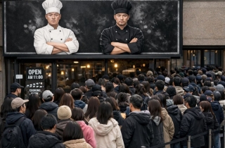 "대신 줄서드려요" 흑백요리사 맛집, 오픈런 알바 뛴다