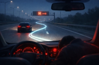 심근경색 온 운전자 대신 달렸다…자율주행의 기적