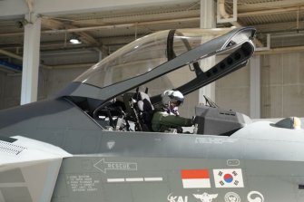 [양낙규의 Defence photo]비상하는 KF-21 3호기