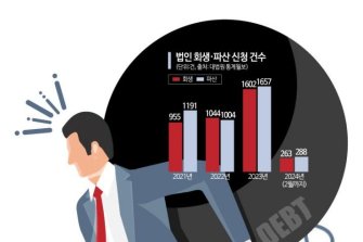 '법정관리' 매물 '새 주인' 찾기 난항…법인 파산도 40% 증가