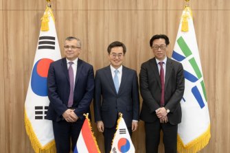김동연, ASM 대표 만나 "AI지식산업벨트 협력 시너지 기대"
