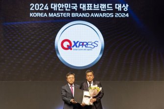 큐익스프레스, 6년 연속 '대한민국 대표브랜드 대상'
