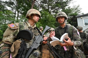 한미 ROTC 합동훈련은 [양낙규의 Defence photo]