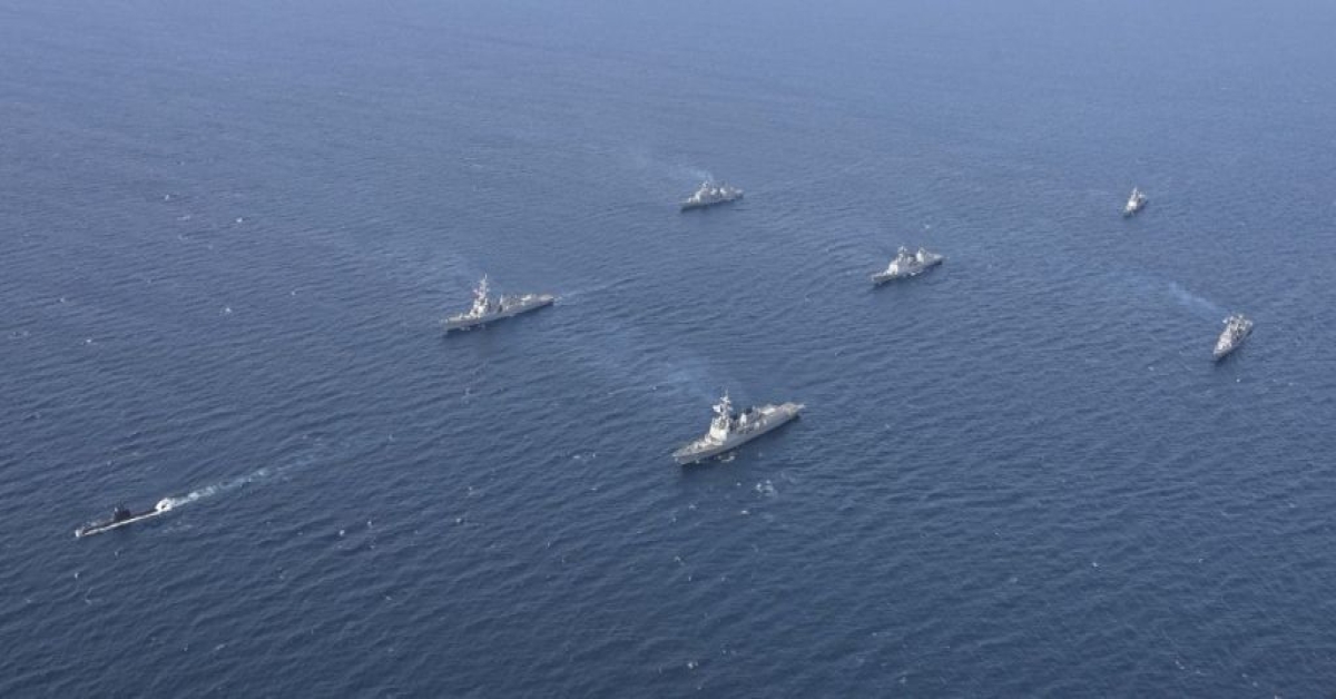 Navy Crew Member Missing in East Sea... Search Underway