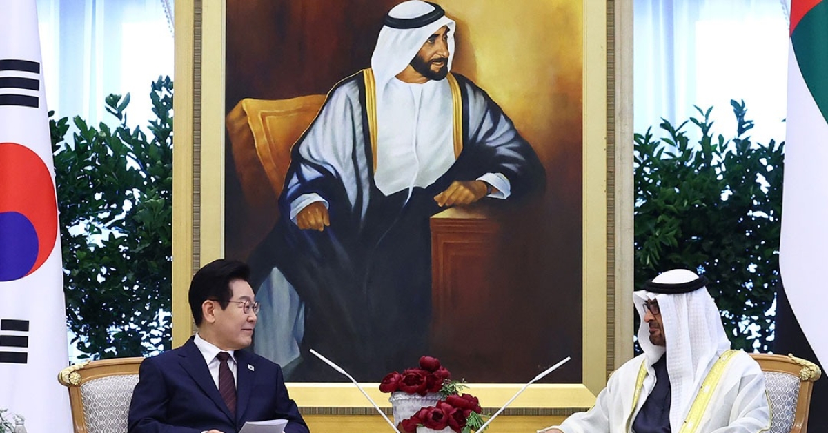 Korea-UAE Summit... President Lee: "Korea Is the Key Partner in UAE's Centennial Plan"