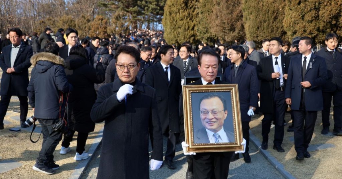 Former Prime Minister Lee Haechan Laid to Rest