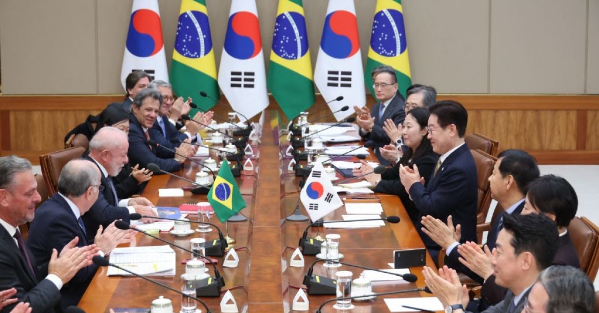 Korea-Brazil Ties Upgraded to a "Strategic Partnership"... Lula Urges "Invest in Critical Minerals"