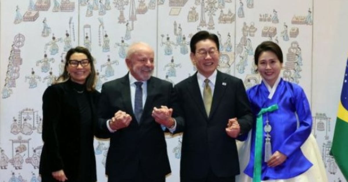 "President Lee: Korea-Brazil 'Four-Year Action Plan' Adopted, Ties Elevated to a Strategic Partnership"