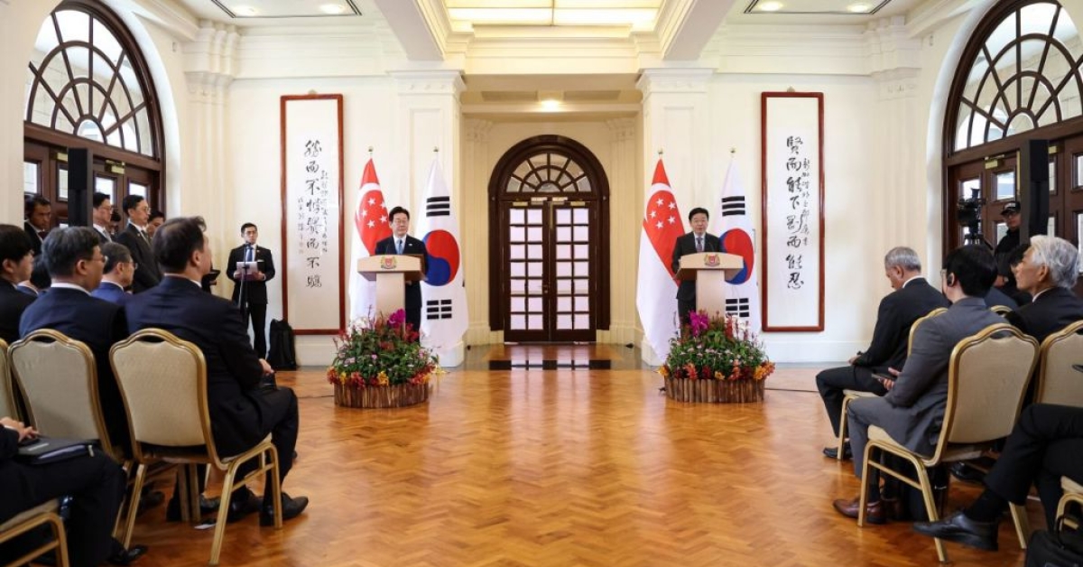 'Singapore North Korea-U.S. Summit' Recalled by President Lee "Please Play a Role in Korean Peninsula Peace"