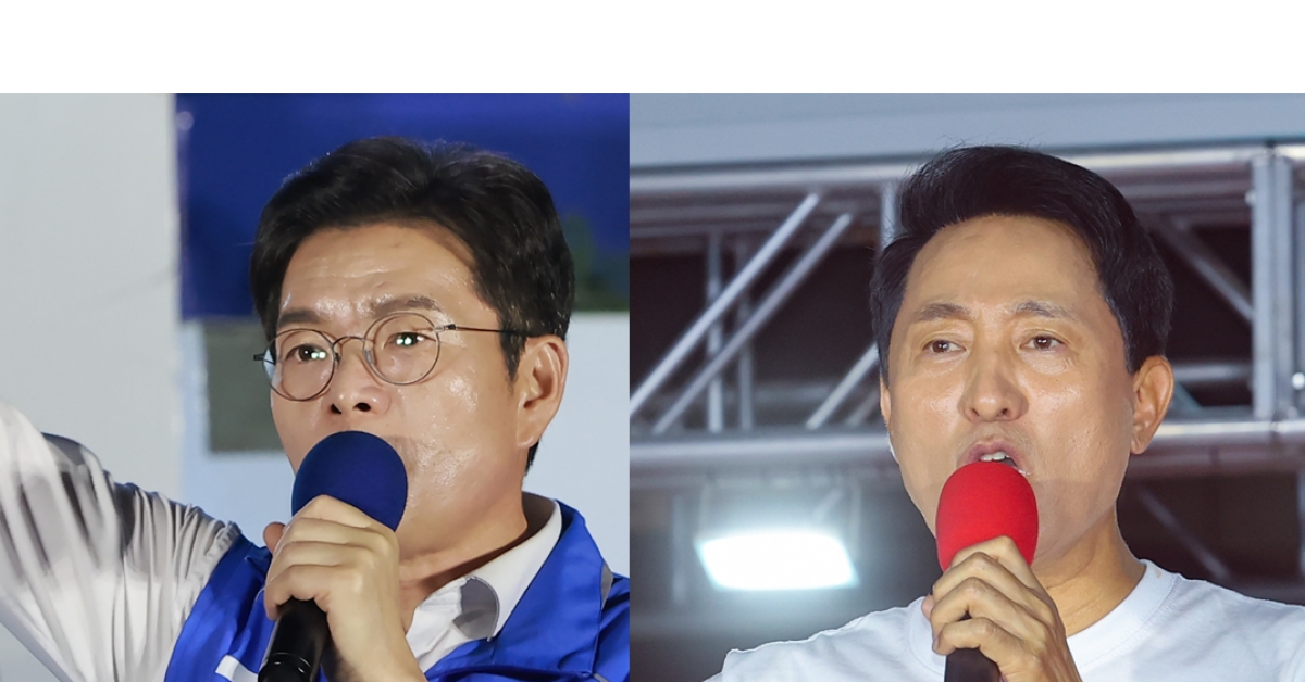 Oh Sehoon反超Jeong Won-o……在开票率93.9%时逆转
