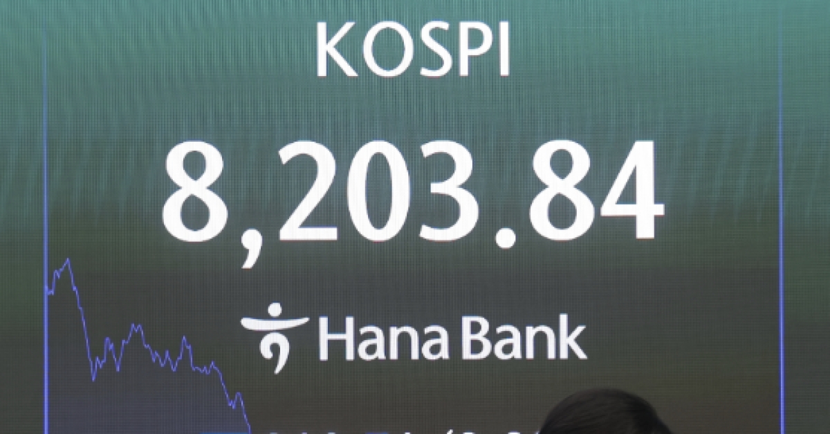 'Black Tuesday': KOSPI Plunges 9.99%... Fifth-Largest Drop in History