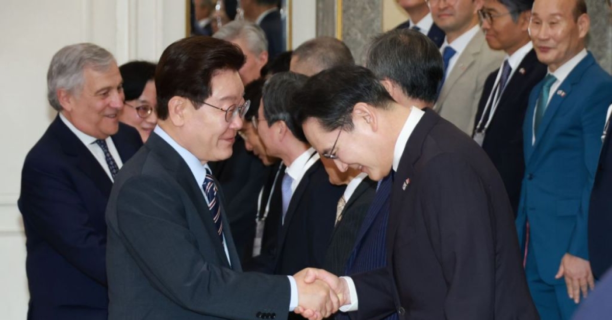 李总统与 Lee Jaeyong 会长最终讨论半导体地方投资