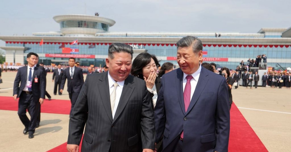 金正恩经新鸭绿江大桥访华……距出席中国抗战胜利纪念活动仅1年1个月