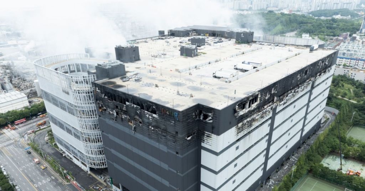 Coupang Logistics Center Fire in Incheon Brought Under Initial Control After 61 Hours (Comprehensive)