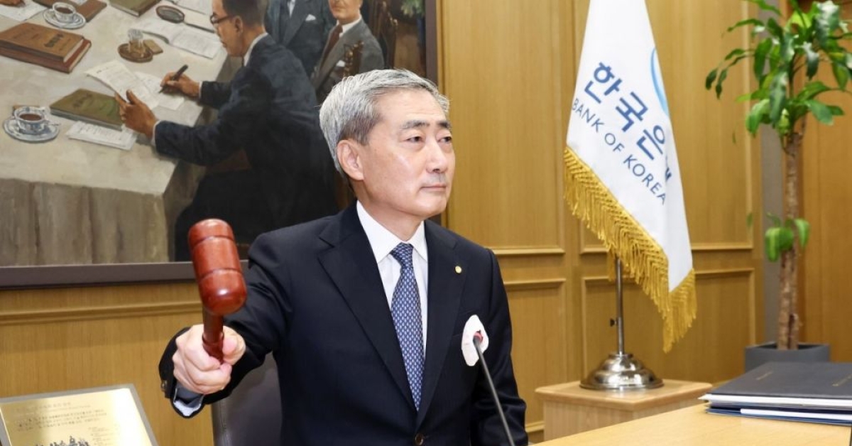 “增长率大幅上调至3.3%”韩国银行连续加息……年利率升至3%区间