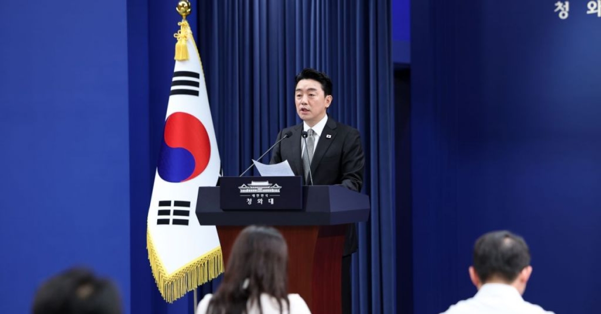 李在明改组6部门：经济副总理Lee Hyeongil、法务Kim Seungwon、国防Kang Sincheol等
