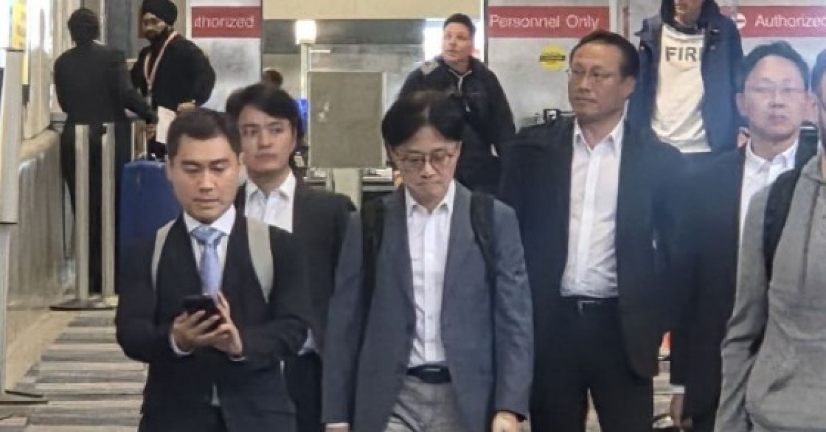  Minister Kim Jungkwan: "I Came to the U.S. to Finalize Investment Negotiations"