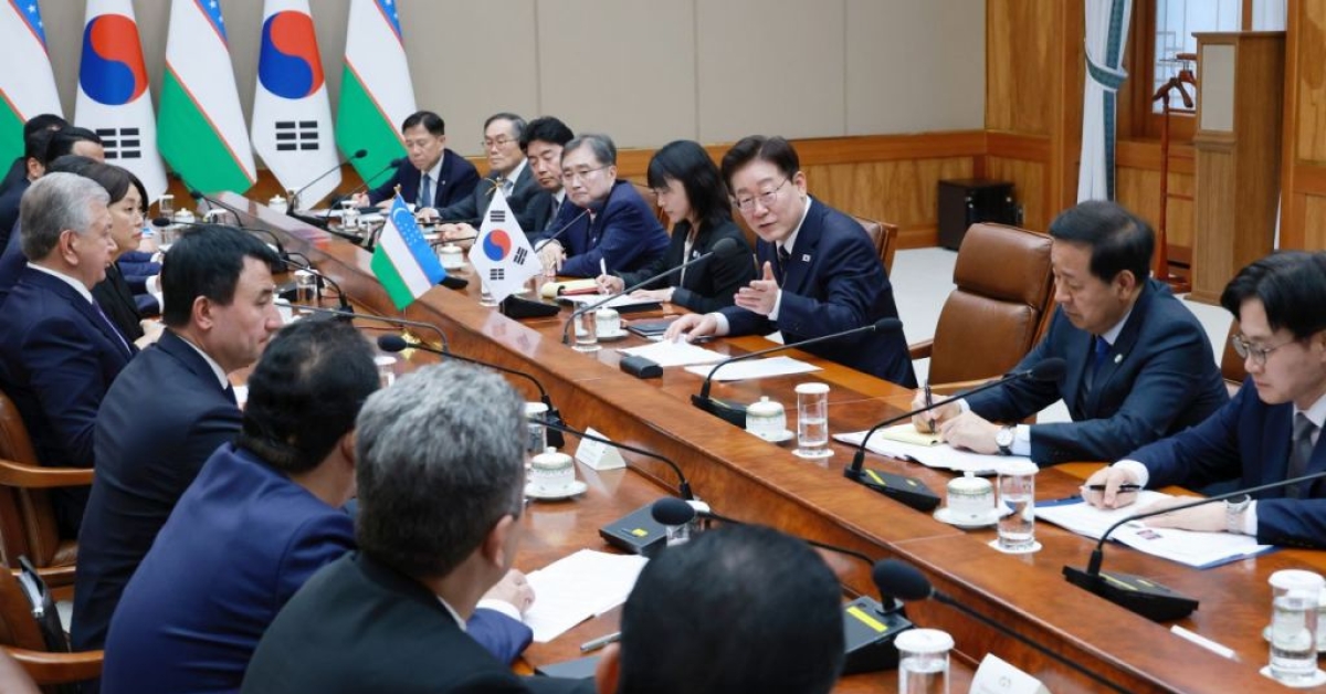 President Lee: "Uzbekistan Is the Core Partner in Central Asia"... Launch of "Korea Desk" (Comprehensive)