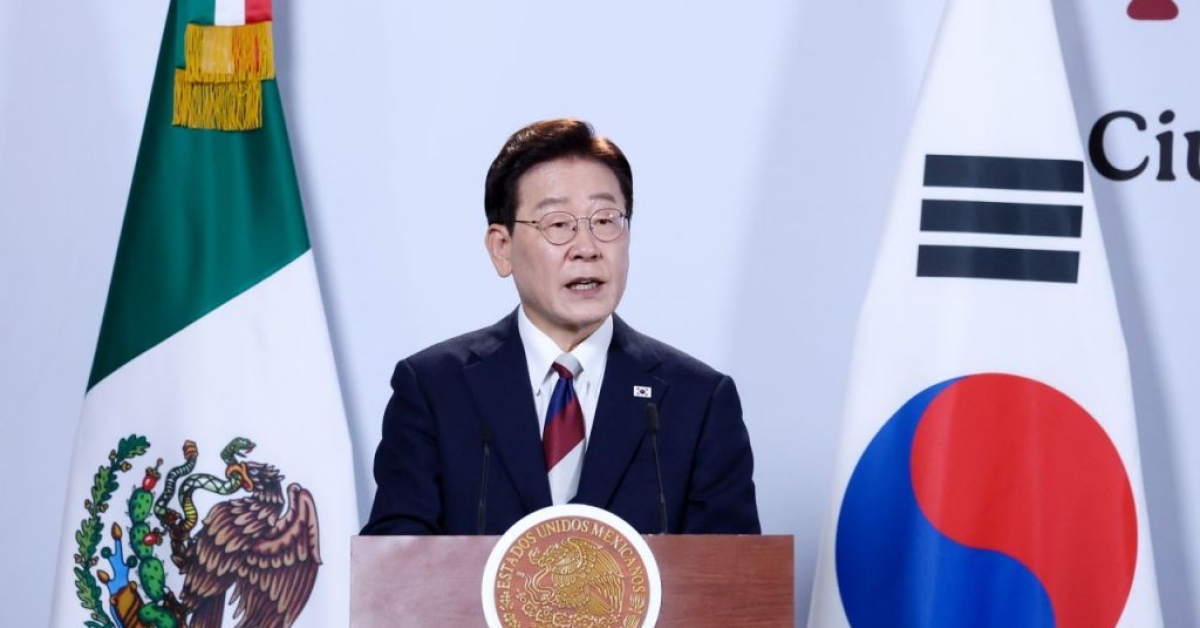 President Lee Meets Koreans in Mexico: "My Term Will Never Extend Beyond June 2, 2030"...Firmly Rejects Consecutive Terms Again