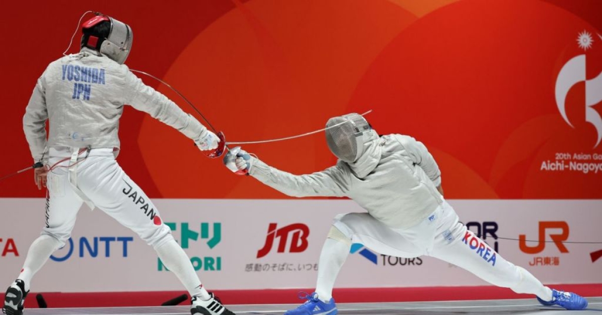 "Avengers Strike Gold"  South Korean Men's Sabre Team Wins Fourth Consecutive Title