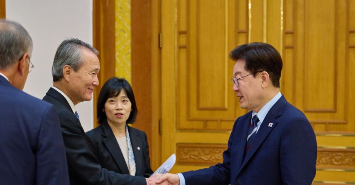 President Lee Receives Japanese Delegation to Korea-Japan Business Council: "Cooperation on Advanced Industry Supply Chains Is Essential"
