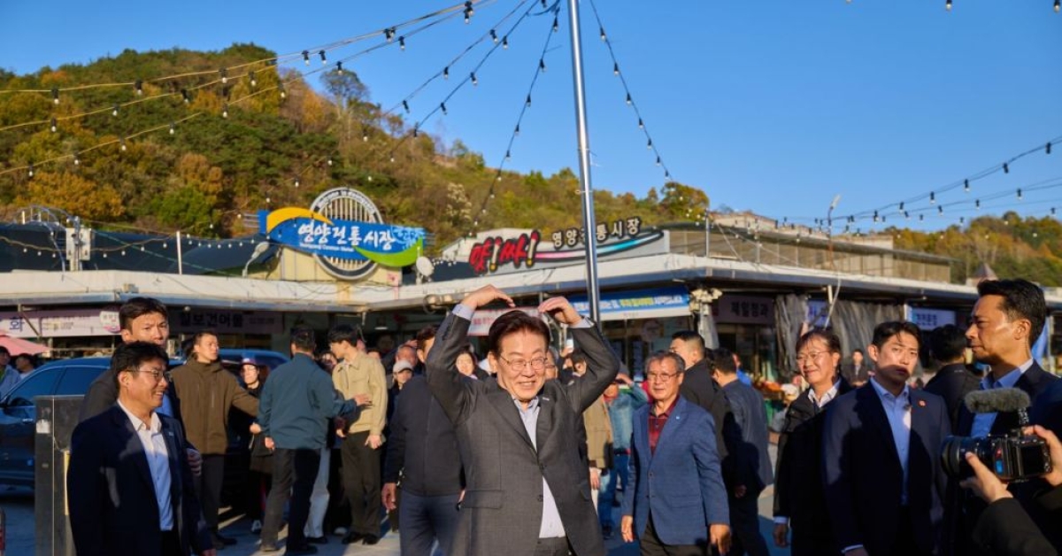 到访庆尚北道的Lee总统：“将农村基本收入扩大至更多地区”（综合）