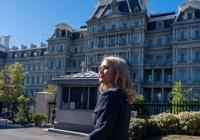 "입술이 기관총처럼 움직여"…'Z세대 보수' 그녀는 문고리 권력 [World Photo]