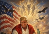 '예수 연상 이미지' 역풍 맞은 트럼프, 지지층서도 '신성모독' 강력 반발