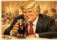 "마시면 몸속 암세포 다 죽는다"…트럼프의 황당한 '콜라 효능론'