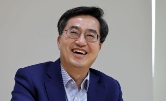 [지방선거 릴레이 인터뷰]김동연 "柳·金은 기득권 상징…누가 와도 승리할 것"